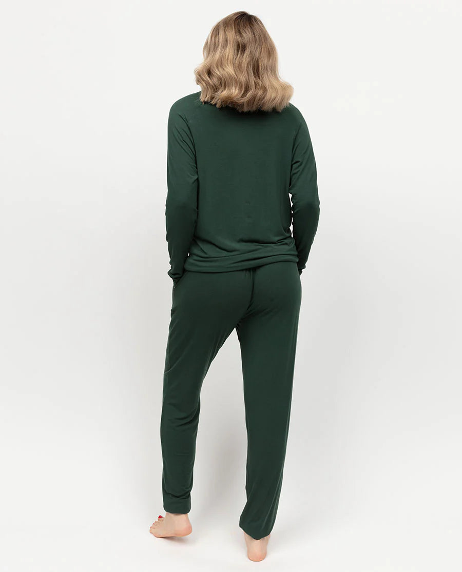 Forest Green Slouch PJ Set 0396/0395