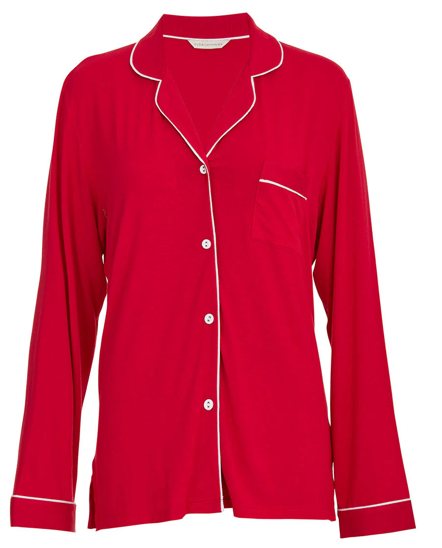 Montana Red Revere Jersey PJ Top 0499