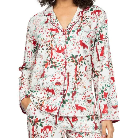 Robyn Forest Pyjama Top