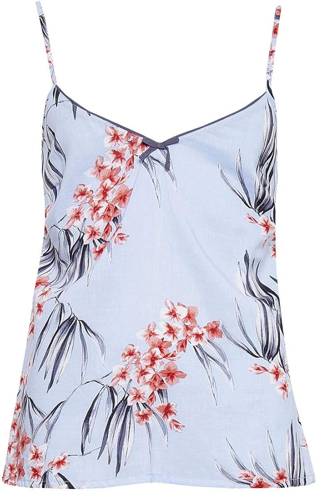 Olivia Blue Floral Print Cami 4390