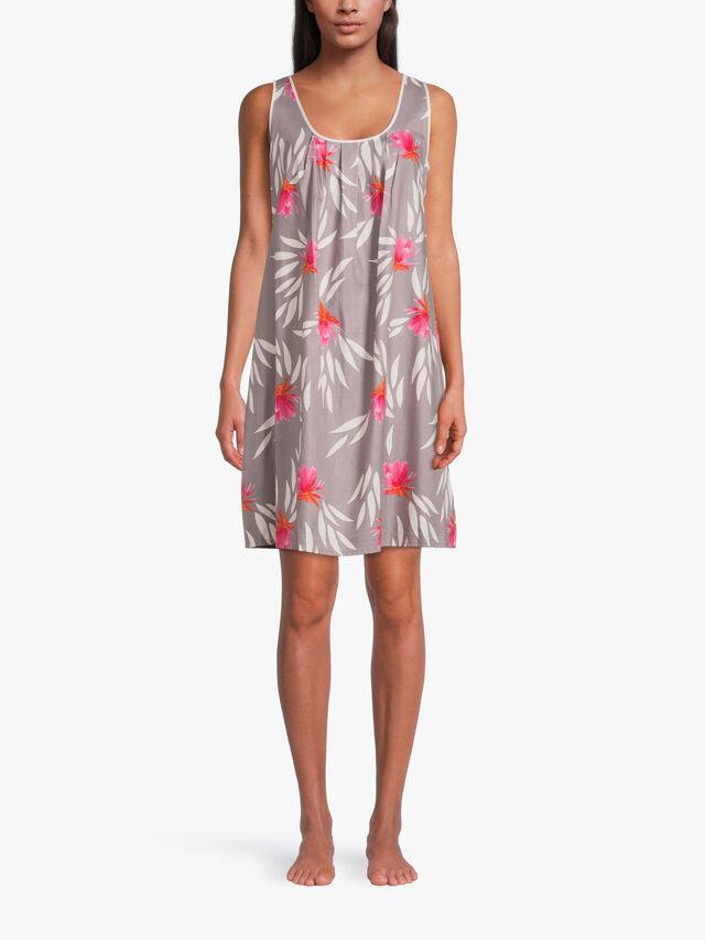 Mallory Floral Short Nightgown 9021