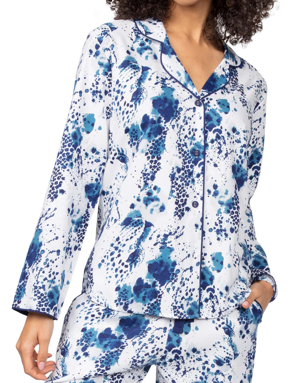 Ellie Leopard Print Pyjama Set 4864/4865