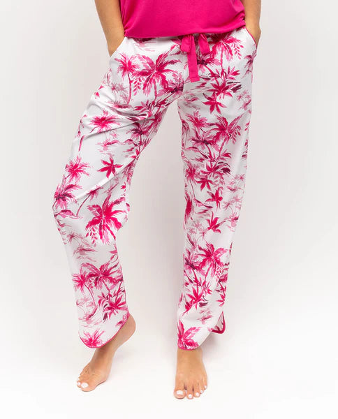 Hailey Palm Print Pyjama Pant 0166