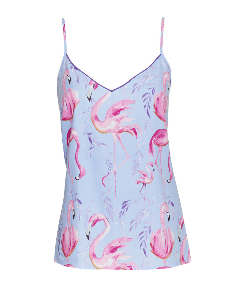 Zoey Blue print Cami 0183