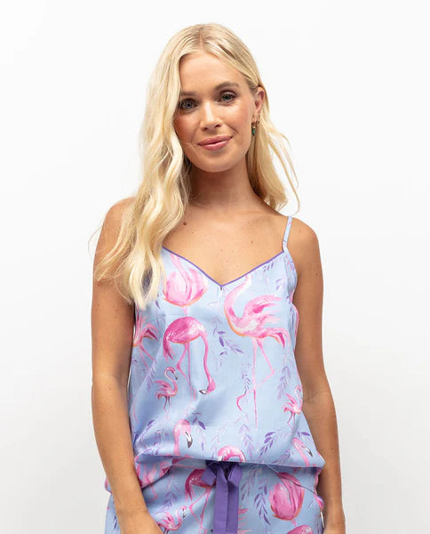 Zoey Blue print Cami 0183