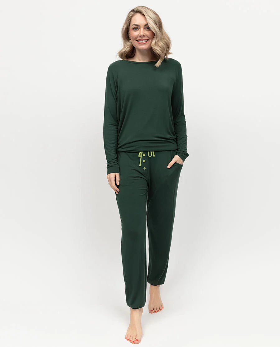 Forest Green Slouch PJ Set 0396/0395