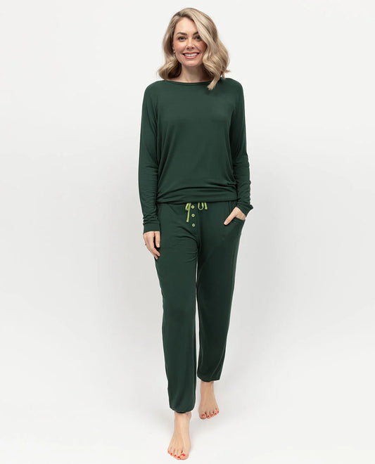 Forest Green Slouch PJ Set 0396/0395