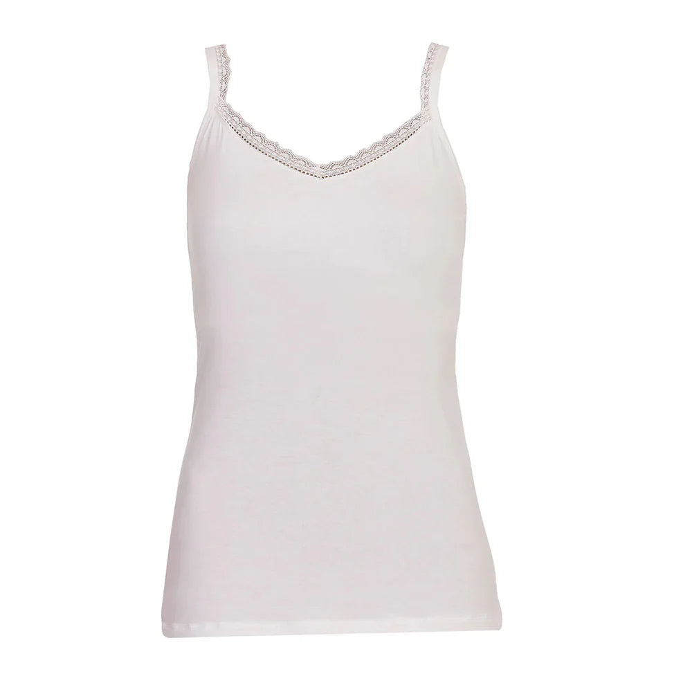 Piper Ivory Jersey Vest 0436