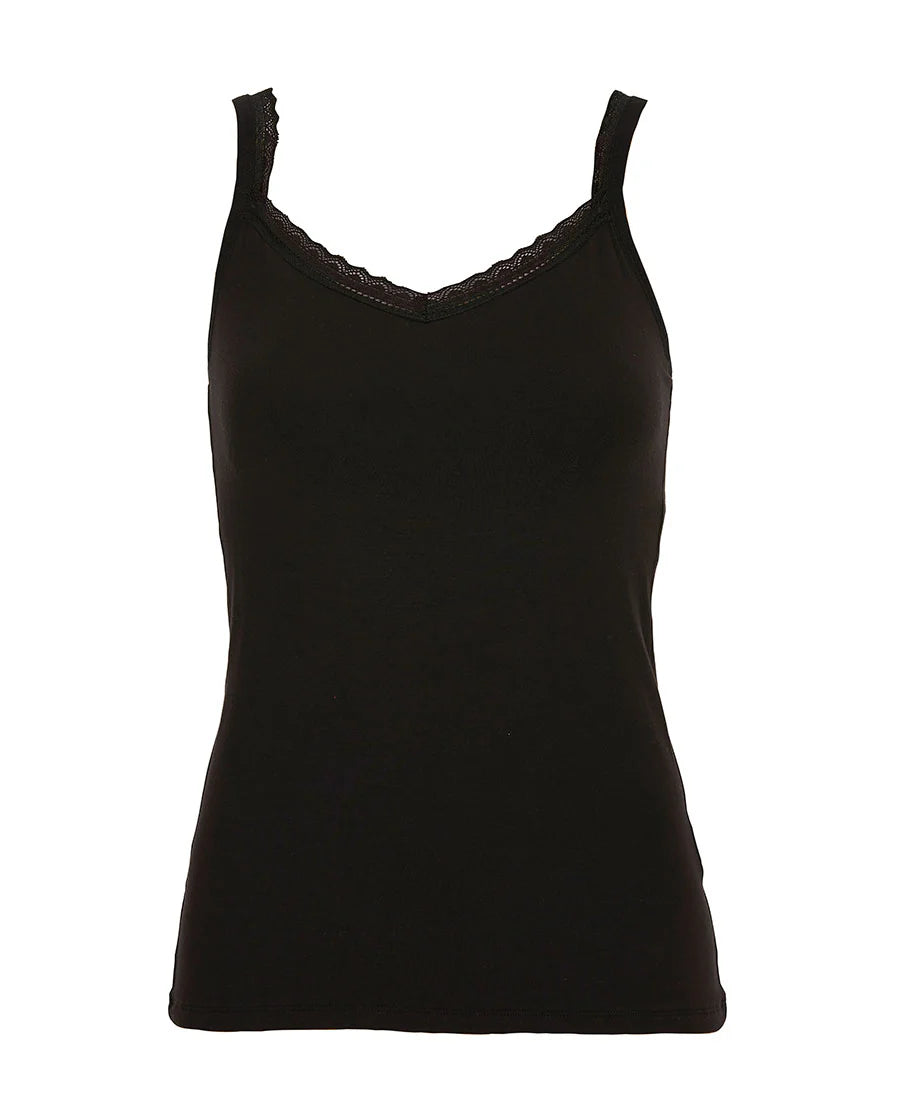 Parker Black Jersey Secret Support Cami 0482