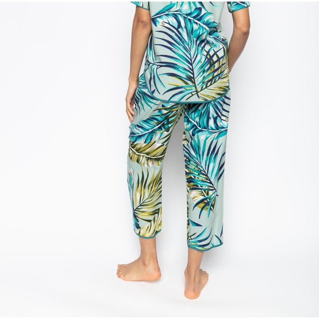 Eleanor Palm Leaf Crop Pyjama Pant