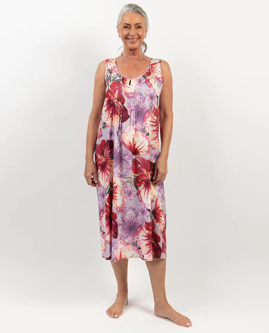 Nora Rose Maeve Floral Long Nightgown