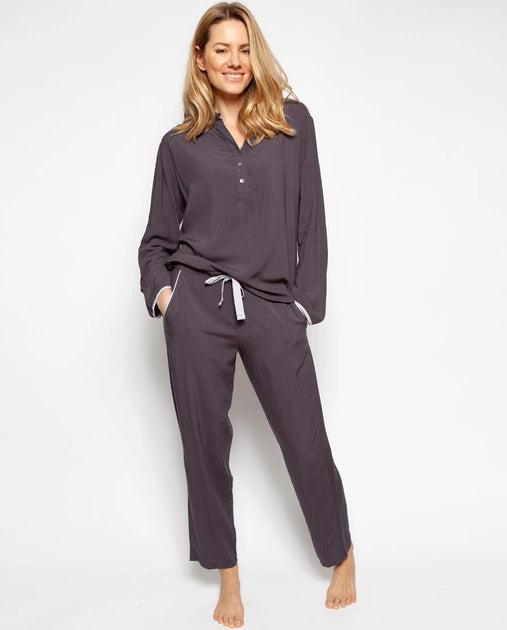 Nora Rose Nancy Grey Pyjama Set