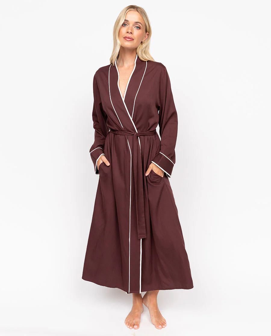 Fable and Eve Brown Robe 2186