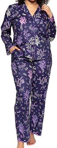 Violet Forest Print Pyjama Set