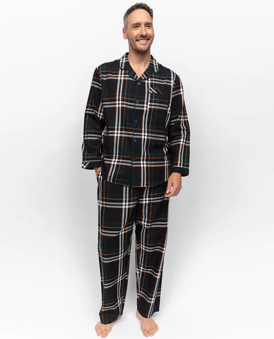 Blake Black Plaid Pyjama Set 6976/6977