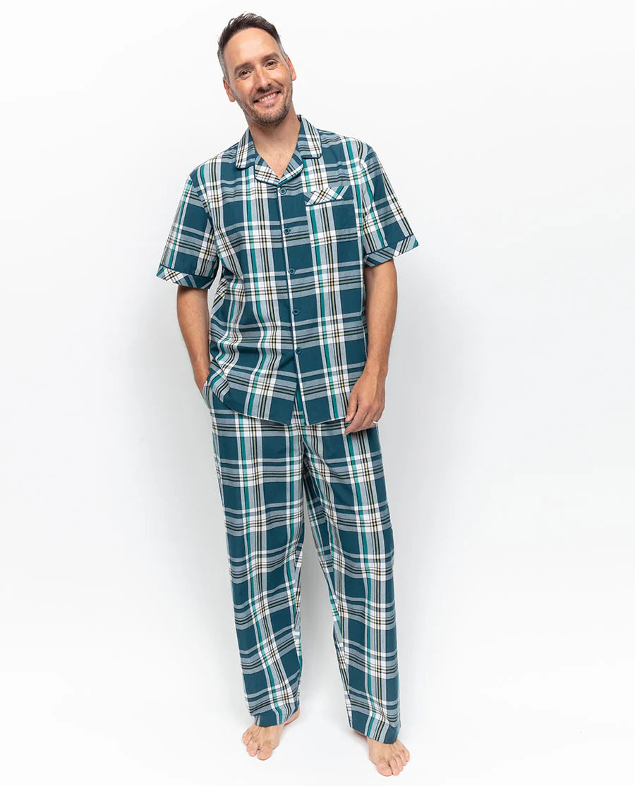 Cove Teal Mix Pyjama set 6985/6986