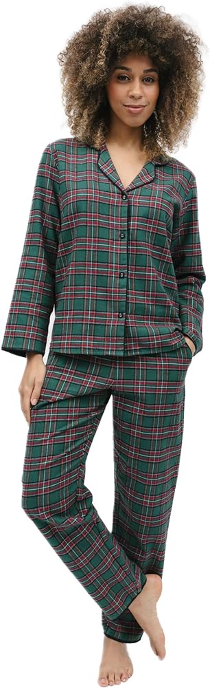 Whistler Green Check Pj Set 9840/9841