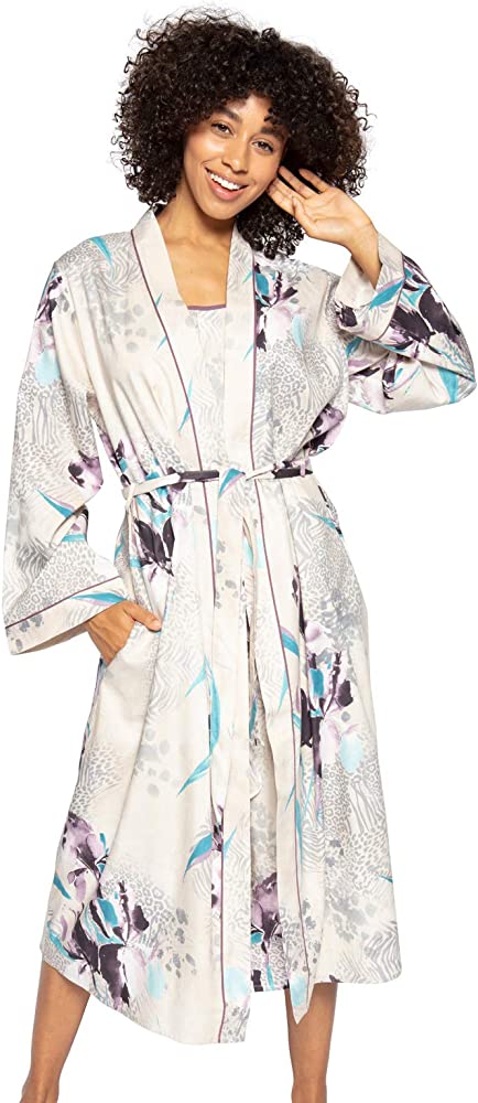 Gabriella Floral Print Robe