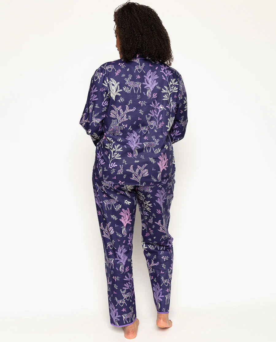 Violet Forest Print Pyjama Set