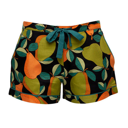 Flo Pear Print Shorts 9640