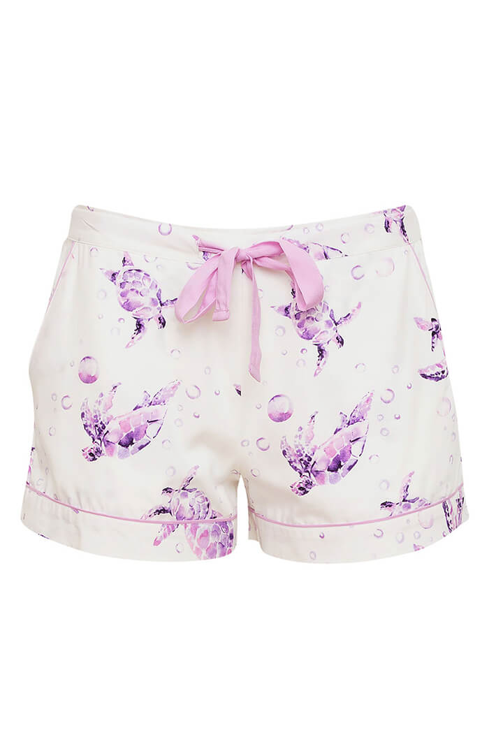 Tilly Turtle Print Shorts