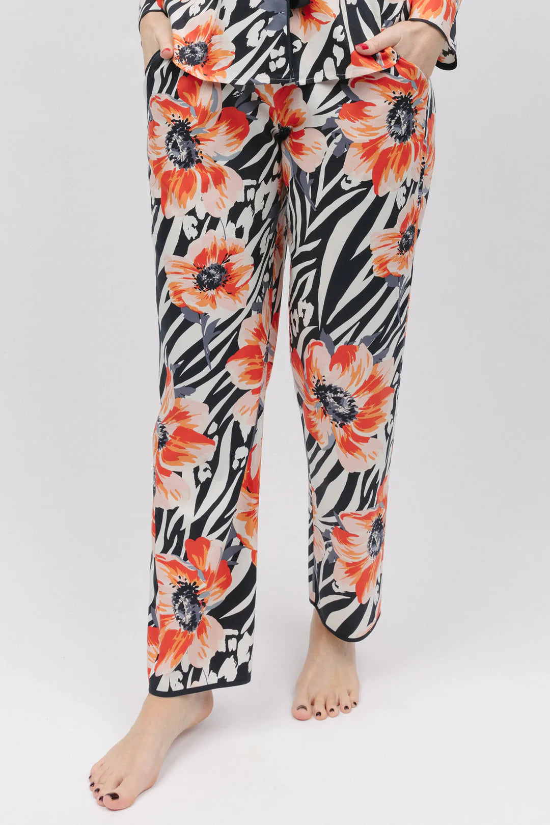 Nicole Floral Print Pant 9772