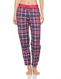Lotus & Bella - Pyjama Set Knit Top with cotton Plaid Pant