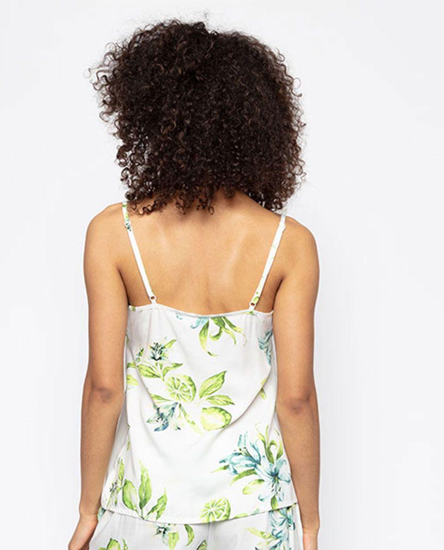 Gina Lime Print Cami